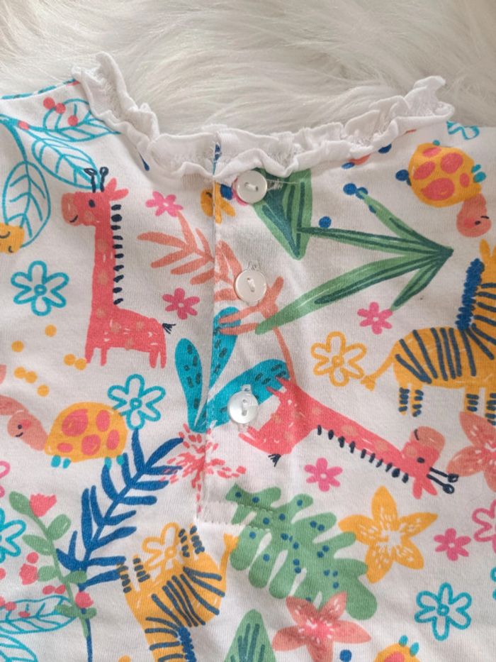 Ensemble été bébé fille jungle - photo numéro 3