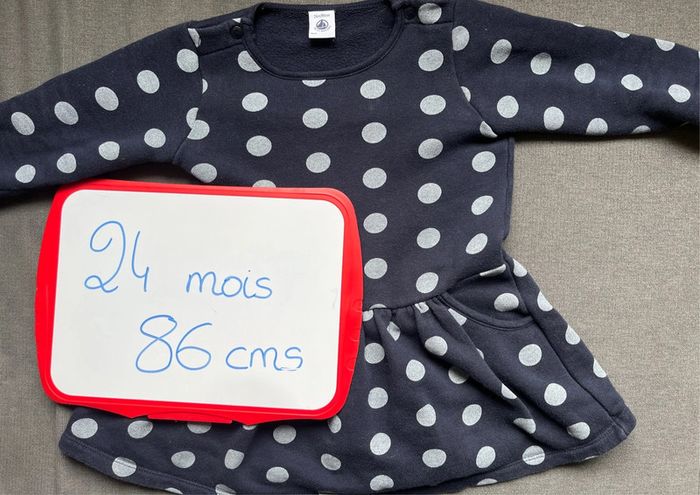 Robe petit bateau 24 mois