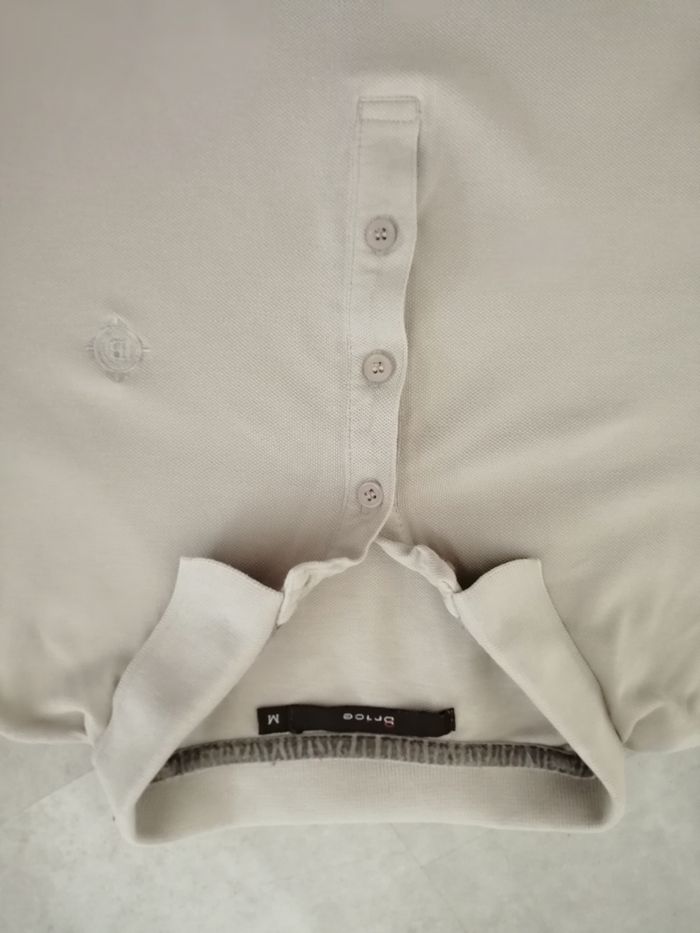 polo manches longues beige taille M Brice neuf - photo numéro 3