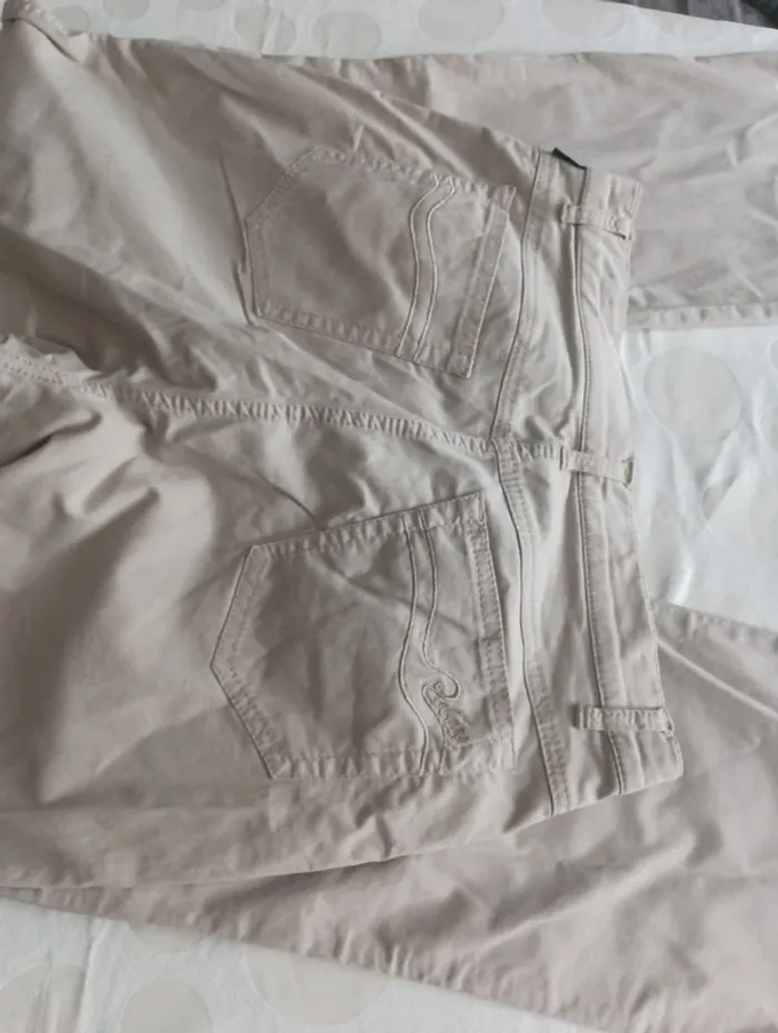 Pantalon jeans femme Robell taille 38 coupe regular - photo numéro 7