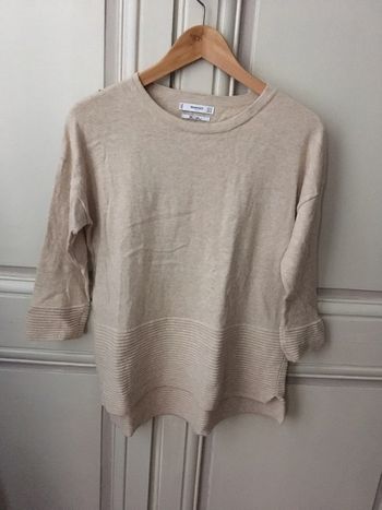 Pull casual beige Mango
