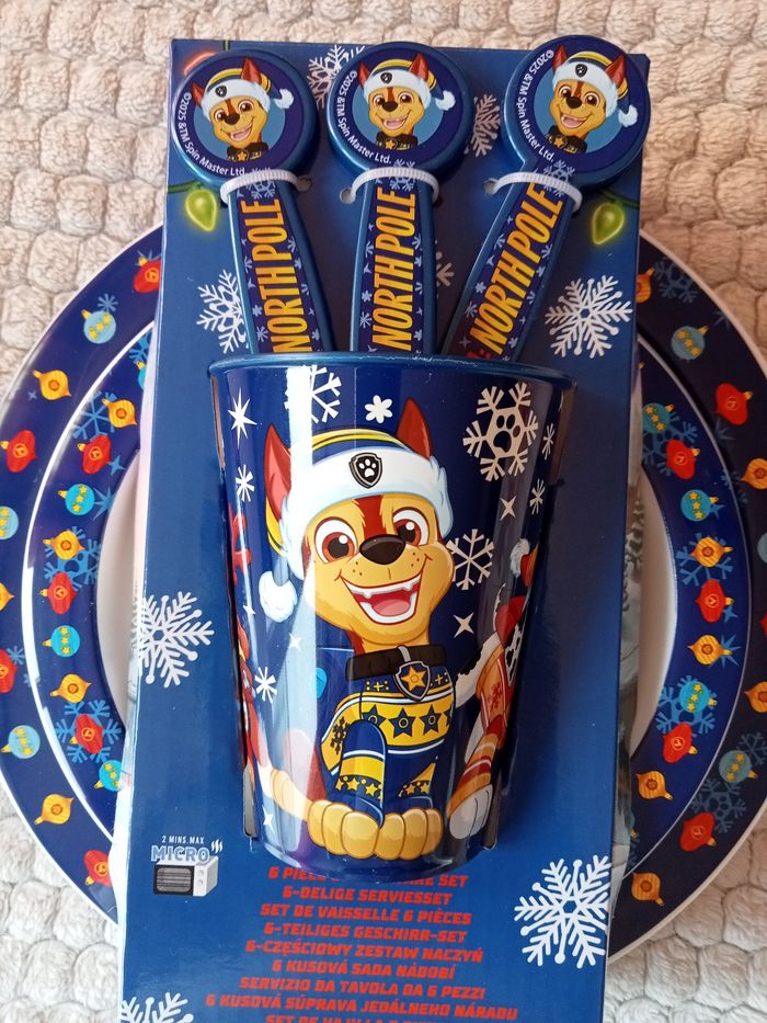 Coffret repas pat patrouille Noël - photo numéro 3