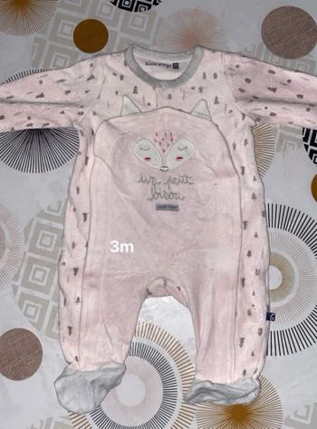 Pyjama fille 3 mois