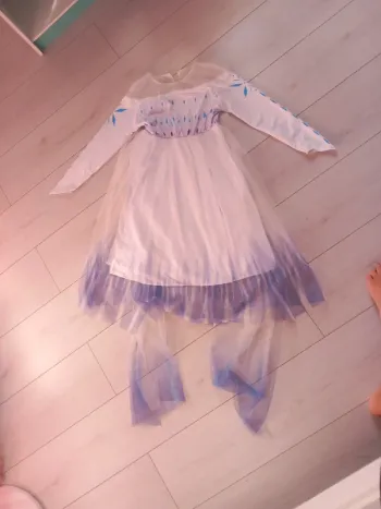 Déguisement reine des neiges 6/7 ans