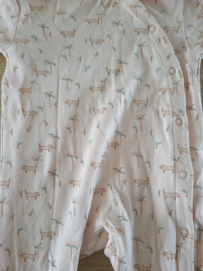 Pyjama rose 9 mois - photo numéro 2