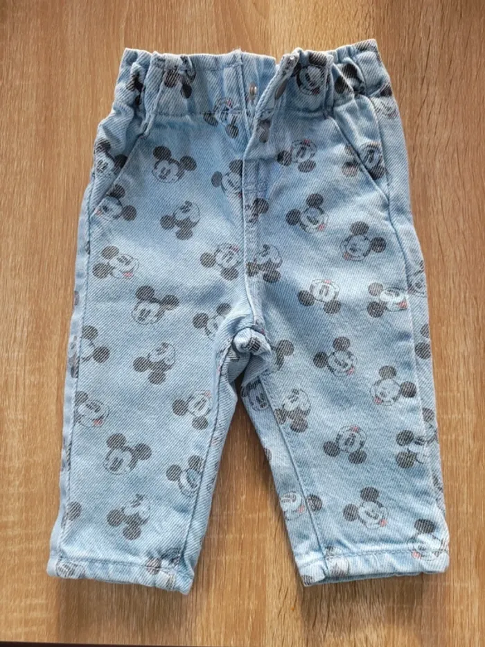 Pantalon jean Mickey