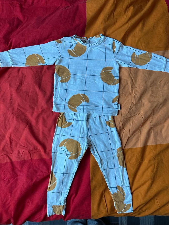 Pyjama croissants Tajinebanane taille 2 ans
