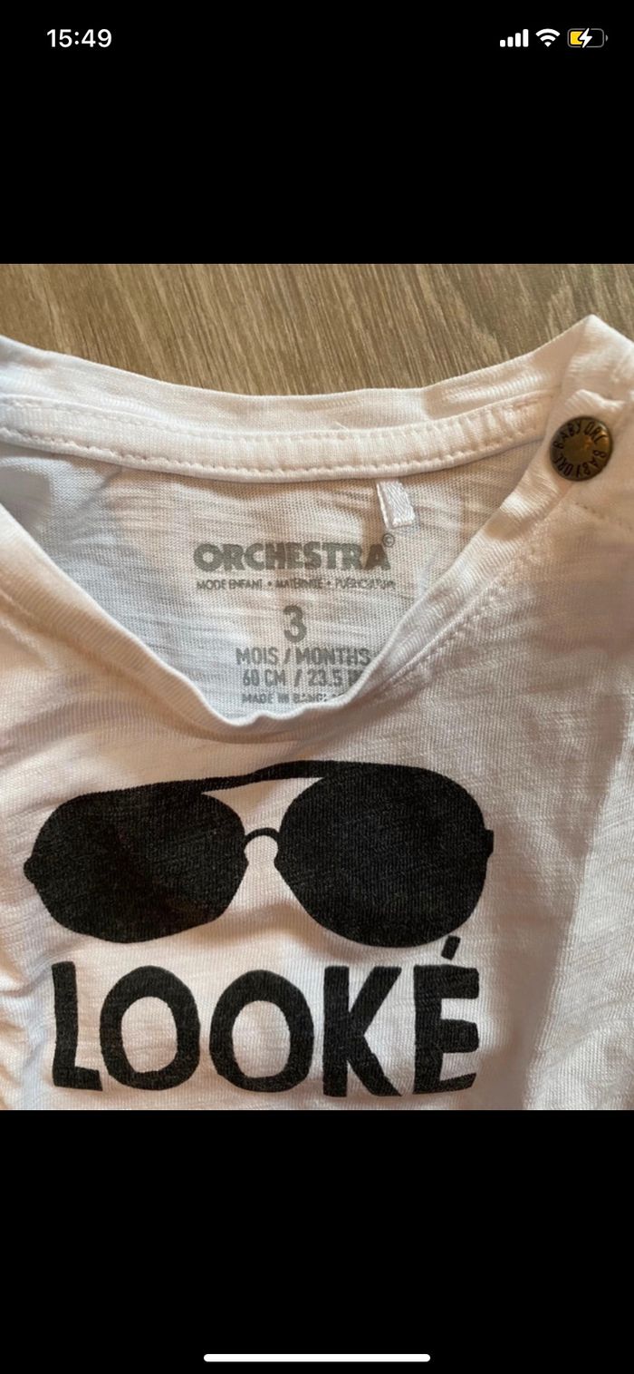 T-shirt Orchestra 3 mois - photo numéro 2