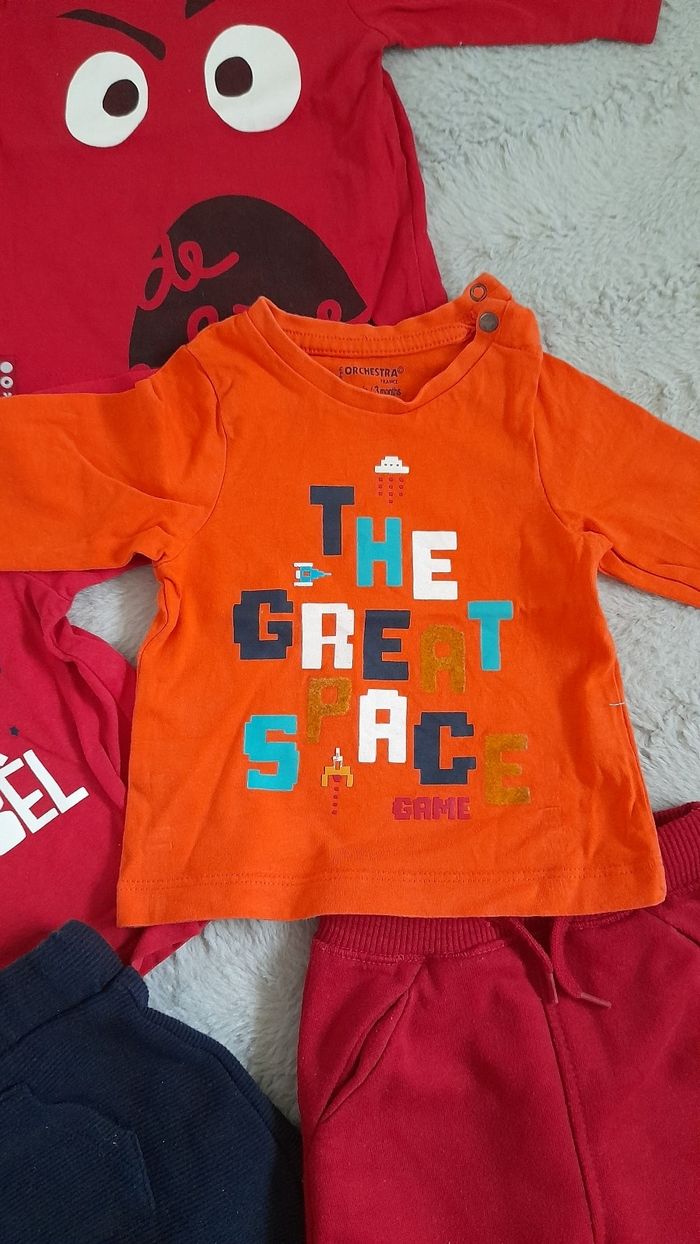 Lot 4 t-shirt +2 pantalons - photo numéro 5