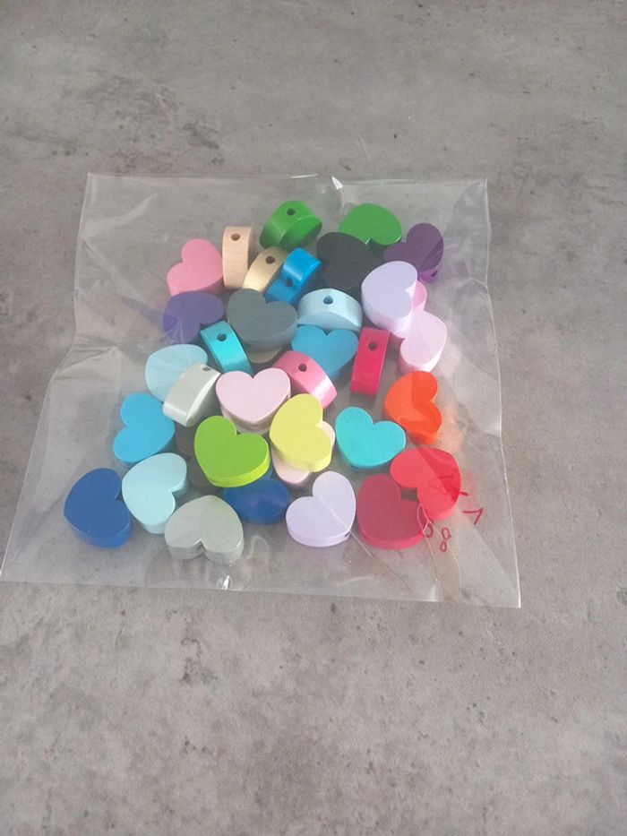 Perles coeur