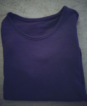 Haut manches longues violet "Kaan" en très bon état