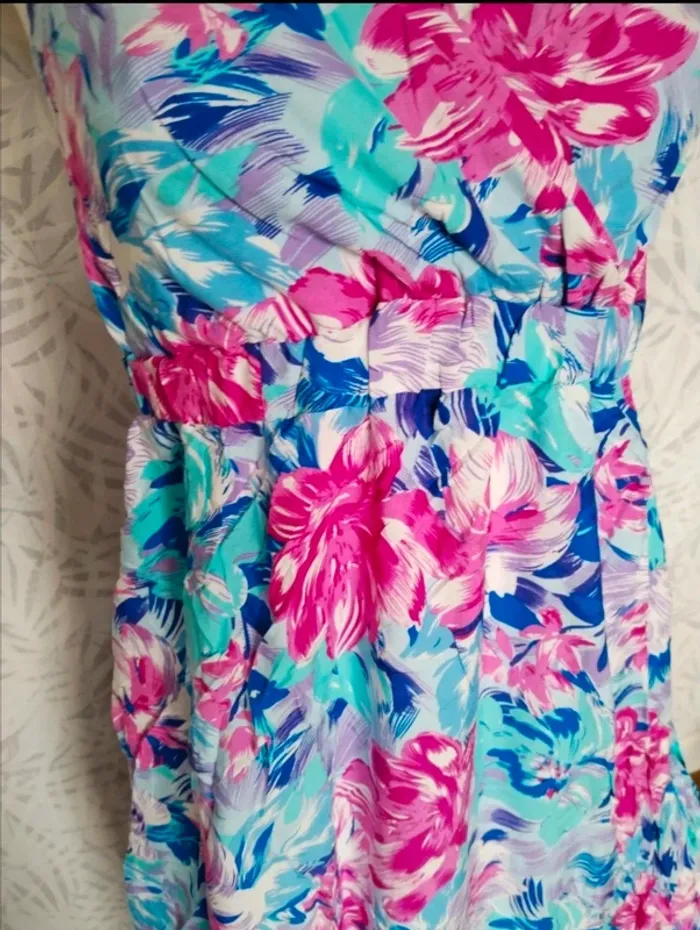 Sublime robe longue d'été femme taille 40 42 L XL - photo numéro 5