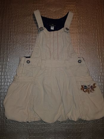 Robe en velours 12 mois Sergent Major