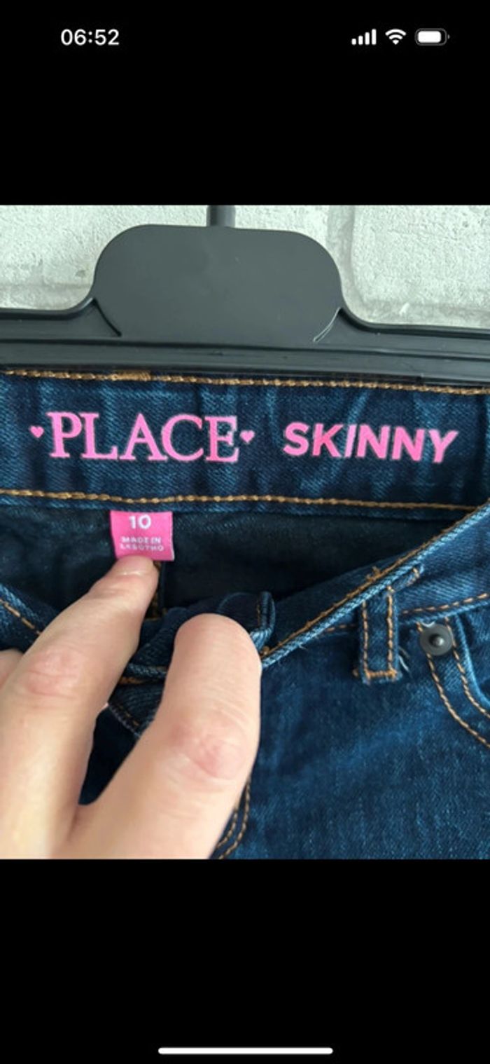 Jeans place taille 10 ans - photo numéro 2
