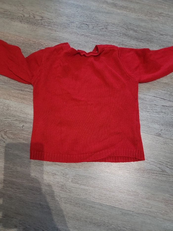 Pull rouge de Noël Minnie - photo numéro 3