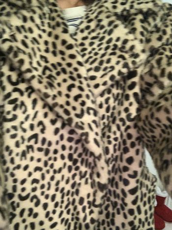 Manteau neuf fausse fourrure