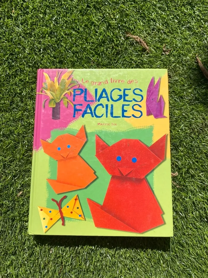 Livre pliage papier
