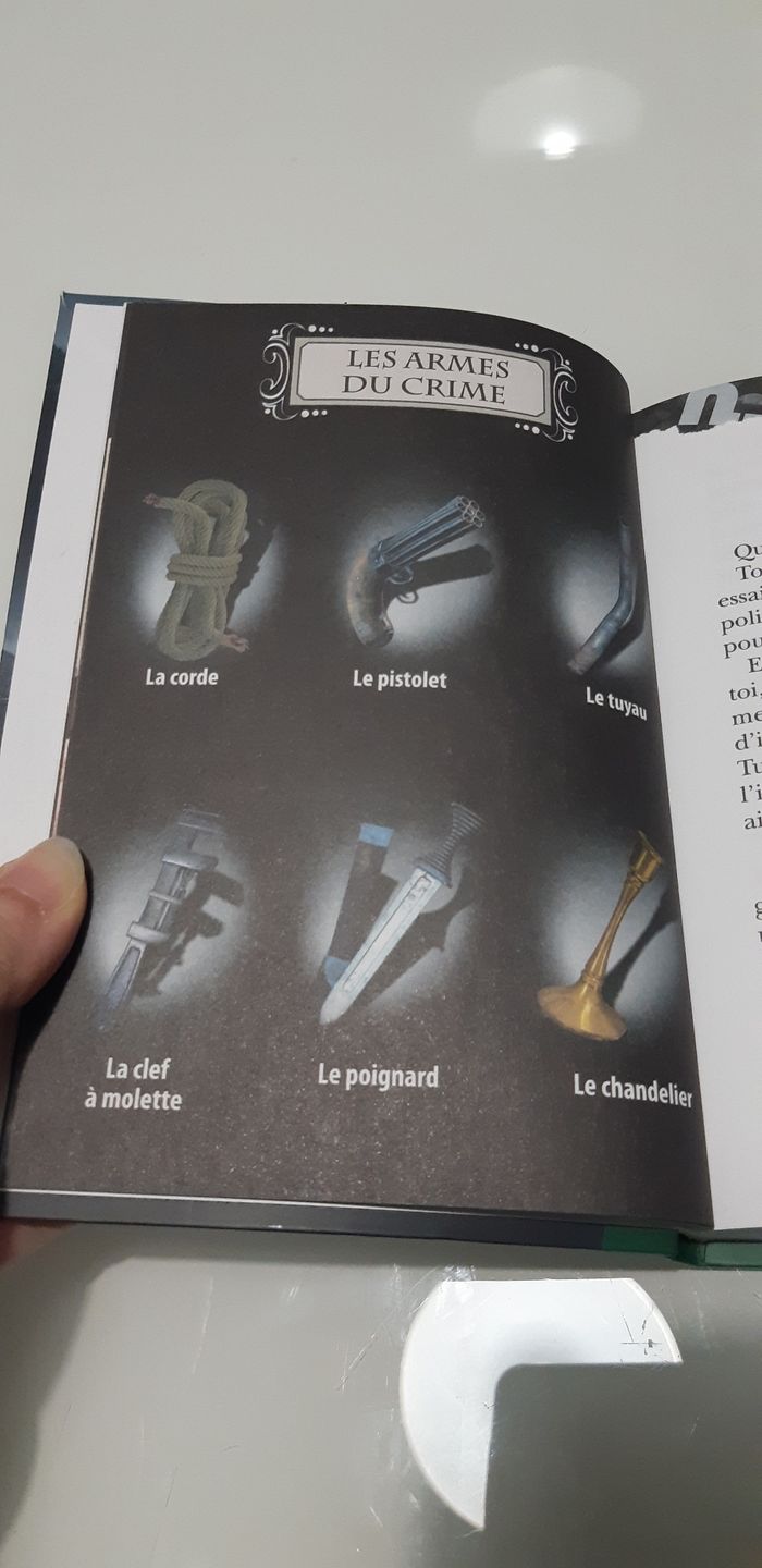 Livre Cluedo Madame Leblanc - photo numéro 7