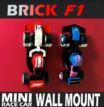 Support mural lego mini f1
