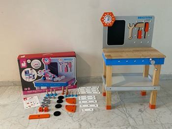 Janod Établi magnétique Brico’Kids en bois