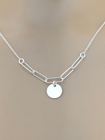 Collier femme argent 925 jamais porté