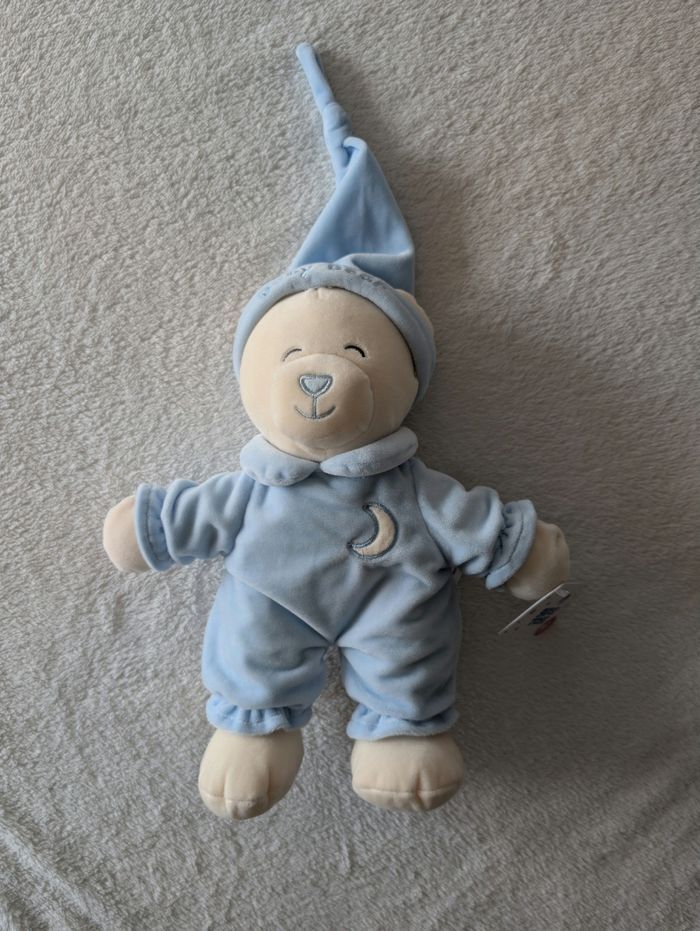 Peluche Ours Bleu Clair - photo numéro 2