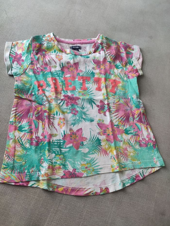 Tee shirt multicolore Kiabi 3 ans