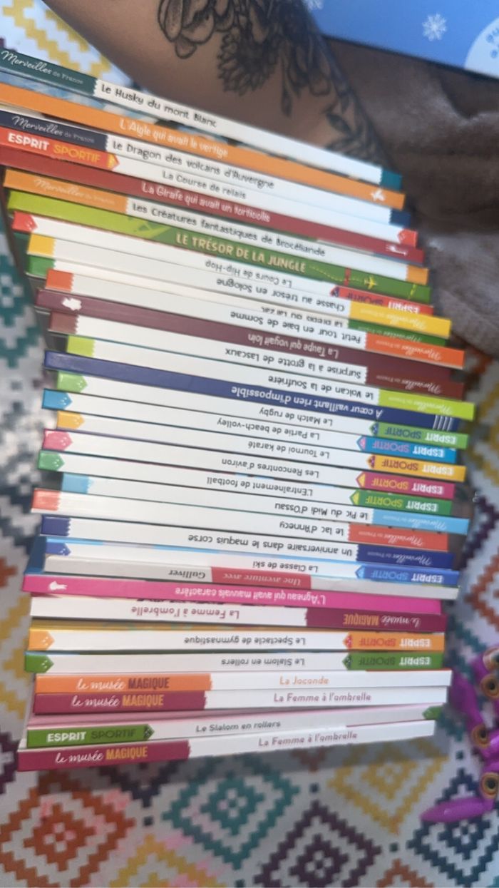Lot 32 livres