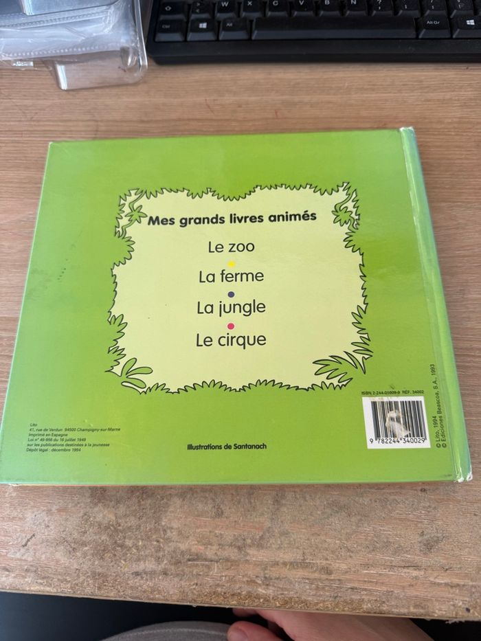 Livre «Mes grands livres animés: la ferme» - photo numéro 2