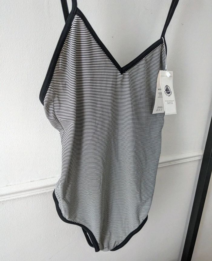 Maillot de bain 1 pièce milleraies XS - photo numéro 3