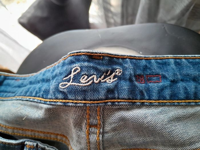 Jeans bleu Levi's taille 38 slim - photo numéro 11