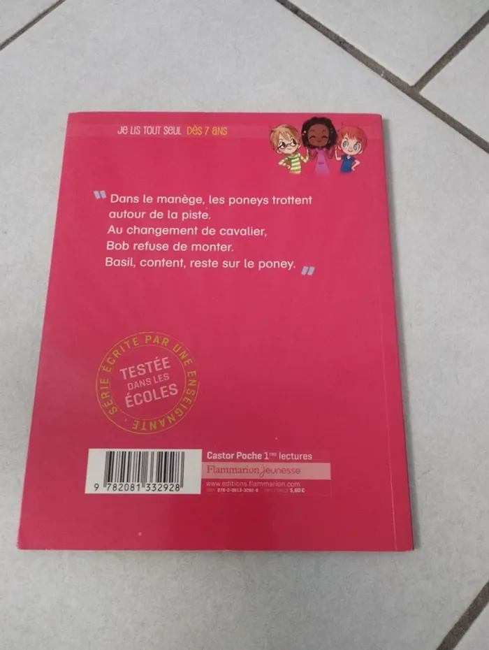 Livre je suis en CE1  le poney club - photo numéro 4