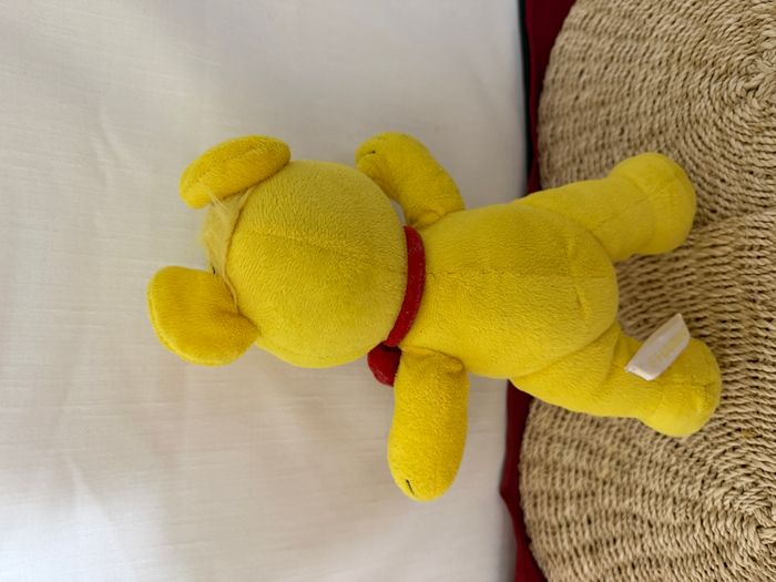 DOUDOU PELUCHE Publicitaire OURS HARIBO Jaune Rouge - photo numéro 3