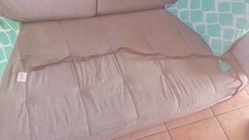 Ceinture tressée camel, neuve