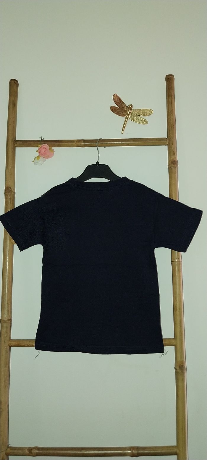 Tshirt manches courtes Paris bleu nuit excellent état 6 ans - photo numéro 5