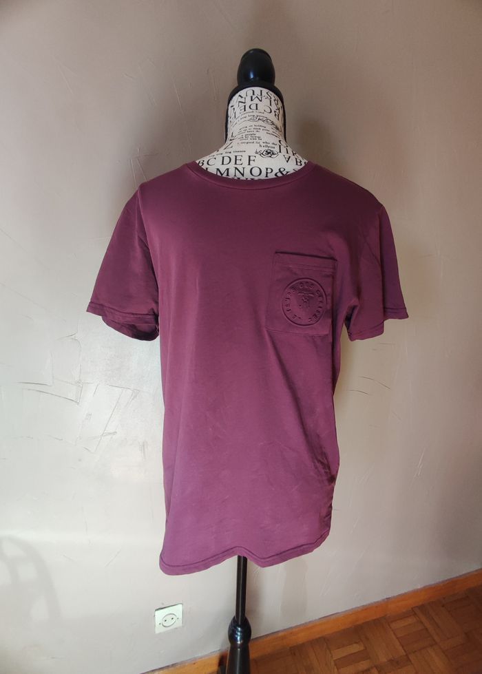 Tee shirt couleur prune Le temps des cerises taille L - photo numéro 1