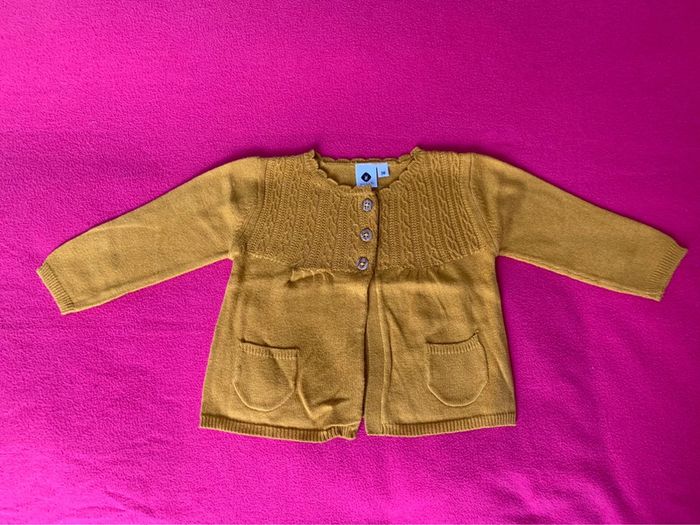 Gilet Grain de Blé 3 mois - 59 cm