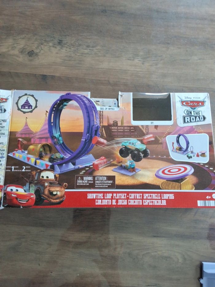 Coffret spectacle looping Cars