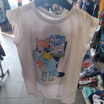 Ensemble short bluey 4ans