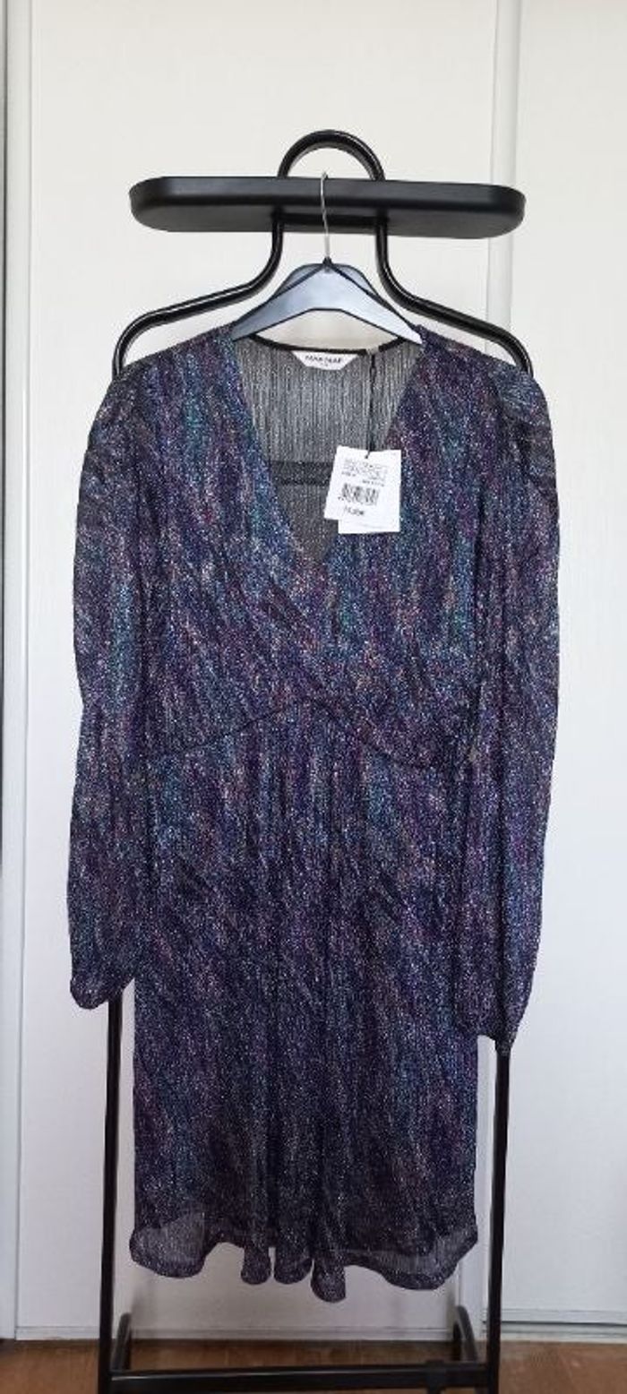 Super robe effet métallique
