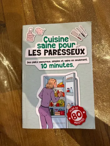 Livre, cuisine, saine pour les paresseux