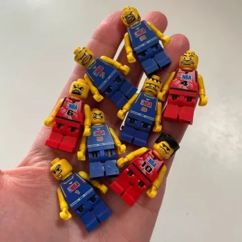 Lot personnages lego nba basket ball