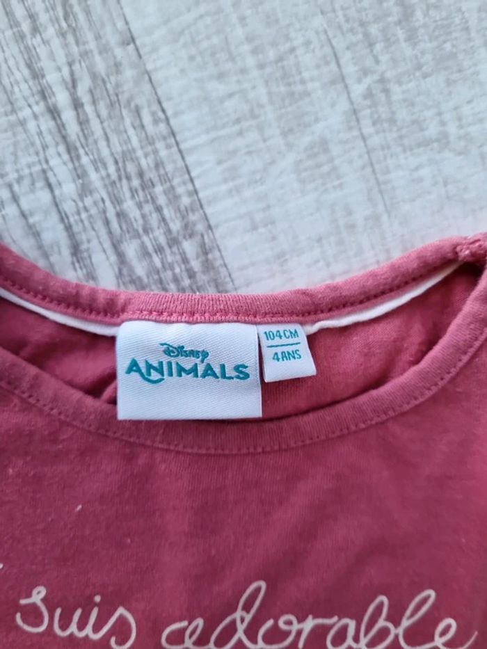 Tee-shirt manches longues Taille 4 ans - photo numéro 4