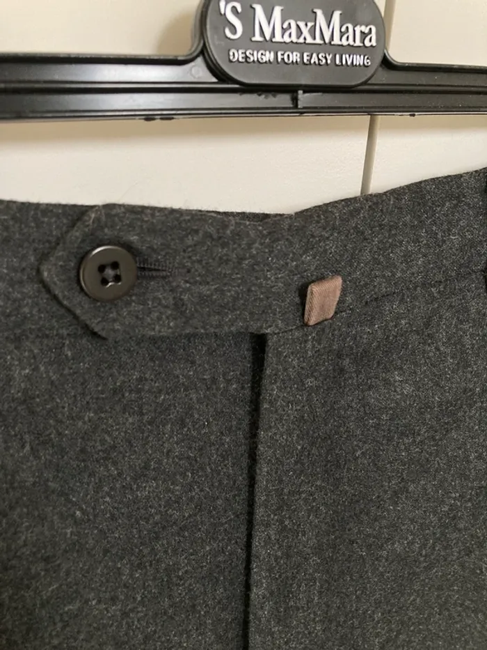 Superbe pantalon gris 100% laine || Ermenegildo Zegna - photo numéro 3