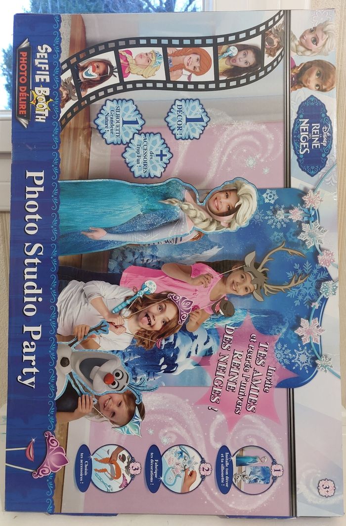 Reine des neiges selfie booth neuf - photo numéro 2