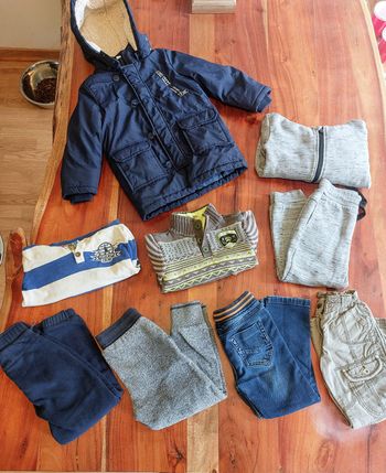 Lot de vêtements 5 ans hiver
