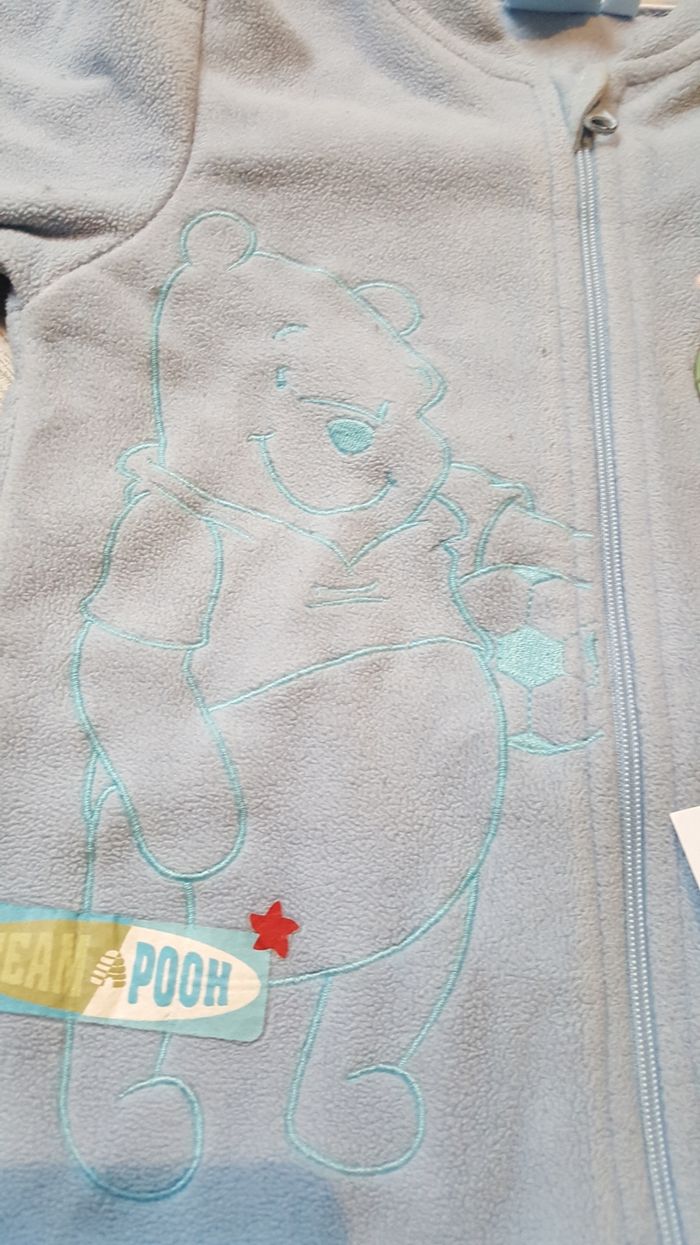 Surpyjama 9-12 mois en polaire - photo numéro 2