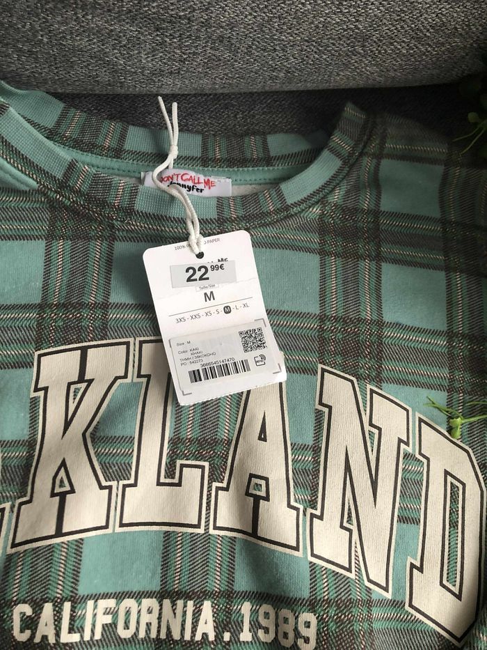 Sweat à carreaux ultra chic - photo numéro 4