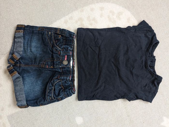 Ensemble 2 tee-shirt et un short - photo numéro 8