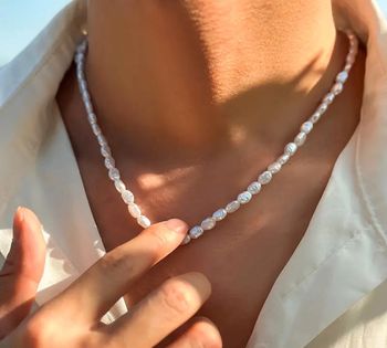 Collier fantaisie,ras du cou, acier inoxydable, neuf idée cadeau